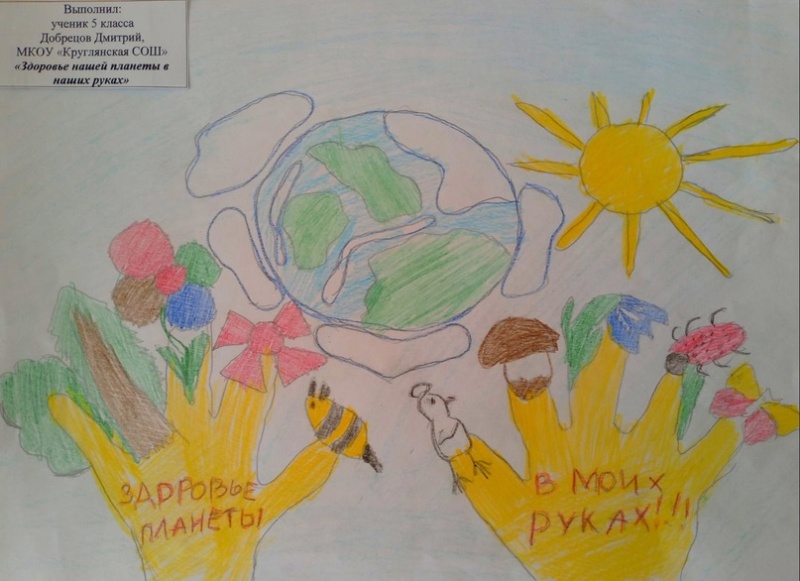 Всероссийский конкурс экологических рисунков.