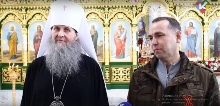 Губернатор Вадим Шумков принял участие в благодарственном молебне.